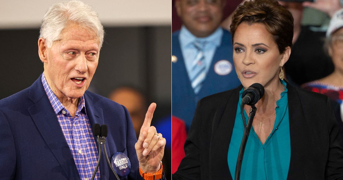 Bill Clinton Comments About Kari Lake’s Looks as His Mind Wanders Off During Pro-Kamala Rally