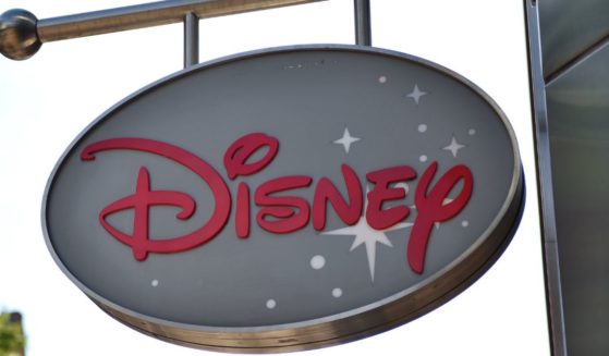 A Disney store sign hangs on Oxford Street in London, England, on June 11, 2018.