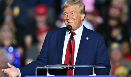 Former President Donald Trump speaks at a campaign rally in Allentown, Pennsylvania, on Tuesday.