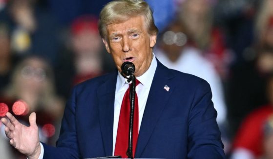 Former President Donald Trump speaks at a campaign rally in Allentown, Pennsylvania, on Tuesday.