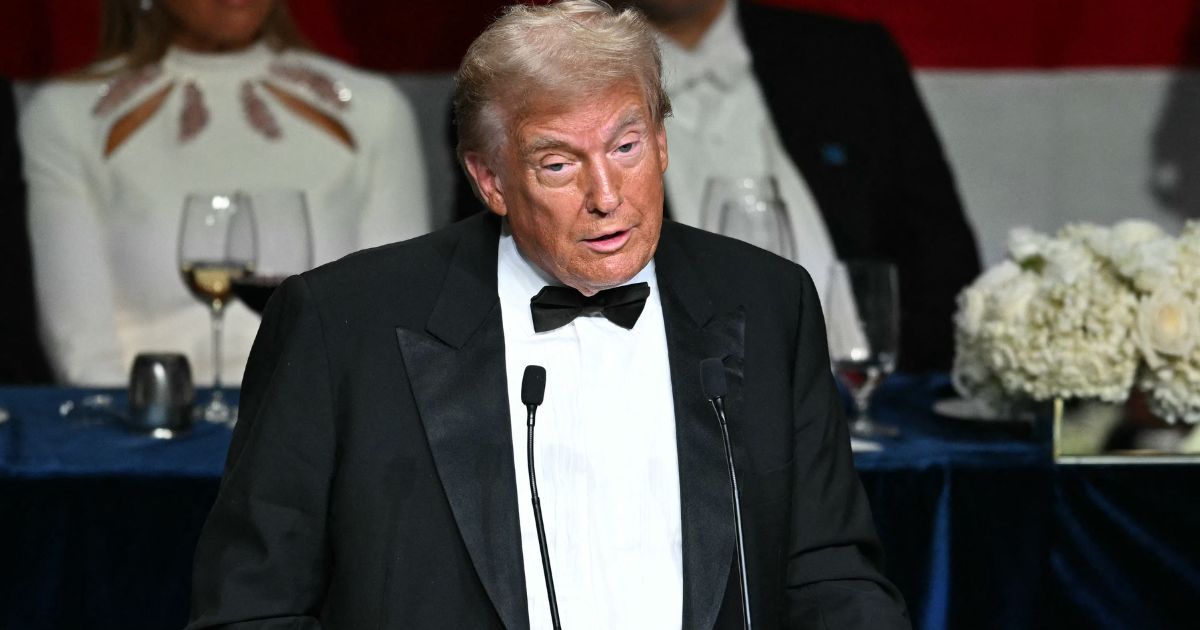 Watch: Trump Savagely Roasts Absent Kamala, Doug Emhoff, and Tim Walz During Alfred E. Smith Memorial Foundation Dinner