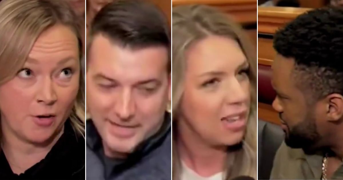 Pennsylvania voters told Fox News' Lawrence Jones, far right, how they felt about being called "garbage" by President Joe Biden.