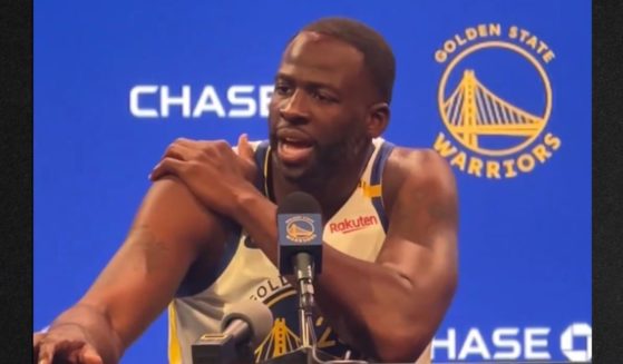 Golden State Warriors power forward Draymond Green was involved in an awkward exchange with a reporter questioning his behavior.