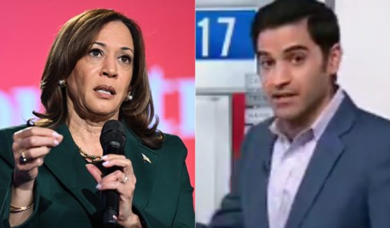 On Friday, CNN polling expert Harry Enten, right, said that Vice President Kamala Harris', left, momentum is beginning to stall out, but President Trump’s has not.