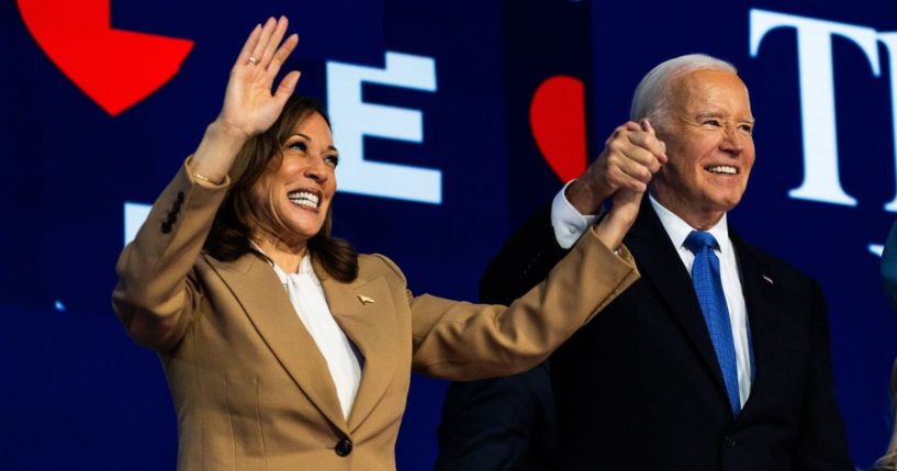 President Joe Biden and Democratic presidential nominee Vice President Kamala Harris were all smiles during the Democratic National Convention in August, but lately observers have questioned whether a resentful Biden is trying to torpedo Harris's presidential campaign.