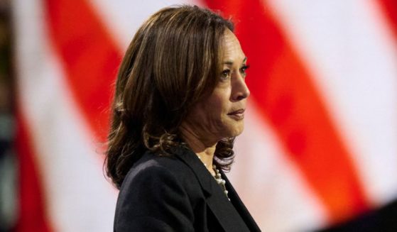 Vice President and Democratic presidential candidate Kamala Harris speaks at a campaign event in Erie, Pennsylvania, Monday.