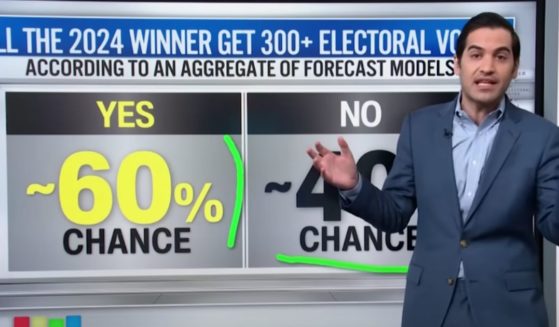 On Thursday, CNN data expert Harry Enten explained how, despite close polling, there is a 60 percent chance the president race will end in a "blowout."