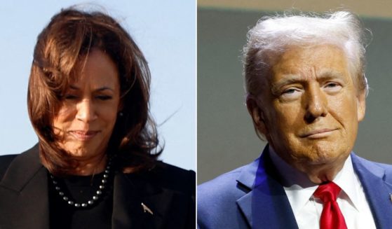 Democrats are reportedly sweating bullets, fearing that their $1 billion war chest won't be enough to help Vice President Kamala Harris, left, beat GOP nominee former President Donald Trump.