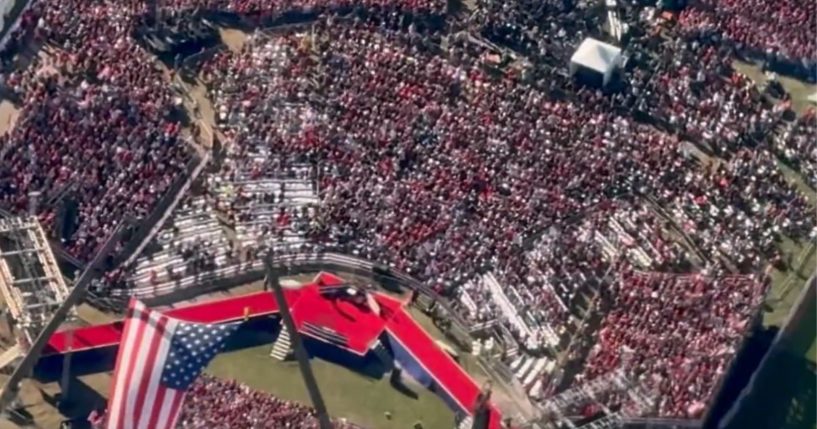 A massive crowd at former President Donald Trump's return to Butler, Pennsylvania.