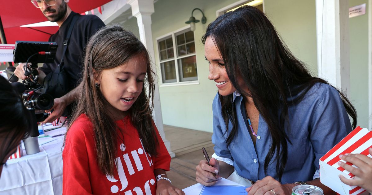 Meghan Markle, The Duchess of Sussex visits Girls Inc. of Greater Santa Barbara on October 02, 2024 in Santa Barbara, California.