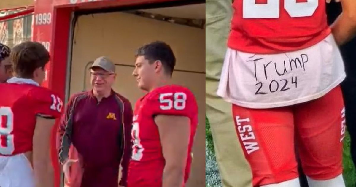 Tim Walz Returns to School Where He Used to Coach Football, But Doesn’t Get Warm Welcome Democrats May Expect