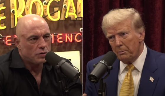 On Friday, former President Donald Trump, right, appeared on "The Joe Rogan Experience," the number one podcast in the world, and spoke to host Joe Rogan, left, for nearly 3 hours.