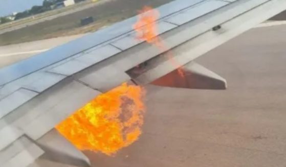 On Thursday, 184 passengers were forced to evacuate a Boeing 737-800 in Italy after an engine burst into flames.