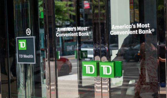 A TD bank stands in Brooklyn in New York City in a file photo from June. .