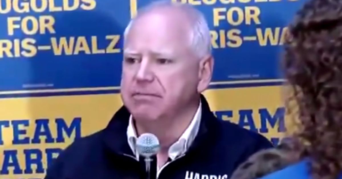 During a campaign stop at the University of Wisconsin at Eau Claire, Gov. Tim Walz argued against reports that male voters support former President Donald Trump over Vice President Kamala Harris.