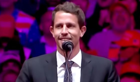 Comedian Tony Hinchcliffe performed at a campaign rally for former President Donald Trump at Madison Square Garden in New York City on Sunday.