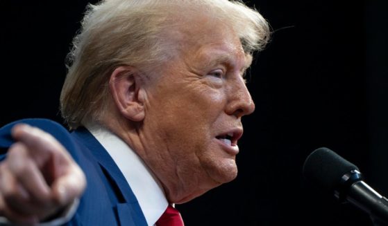 Former President Donald Trump during a campaign rally in Prescott Valley, Arizona, on Oct. 13.