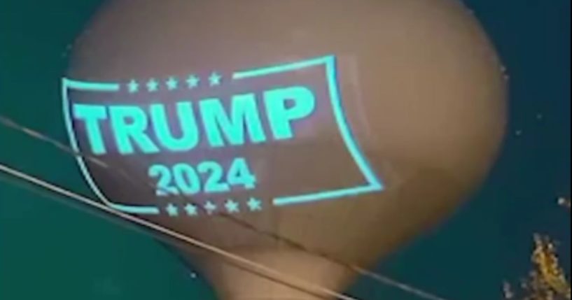 Town Burning Through Taxpayer Money Trying To Obscure 'Trump 2024' Sign ...