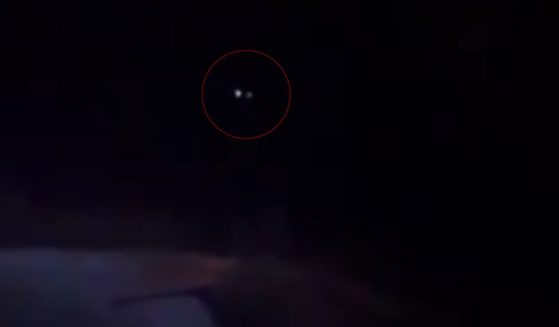 While flying over New Mexico on Oct. 27, Charlie Kirk was called to the cockpit by the pilot to film two unidentified lights outside the aircraft.