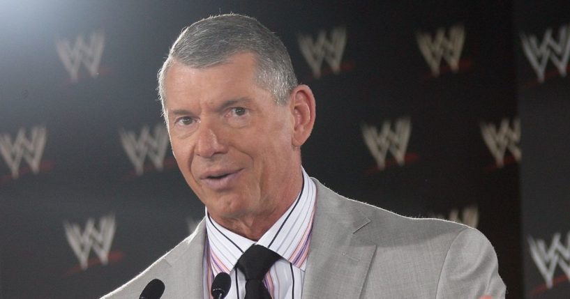 The WWE's Vince McMahon seen in a 2008 photo, has been named in a lawsuit alleging he and others connected with the wrestling organization enabled a sexual predator to groom and abuse young 