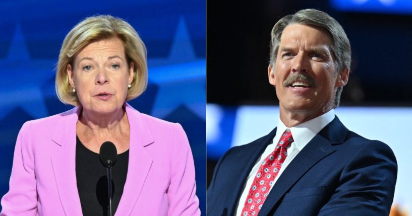 According to polls released on Friday, Wisconsin Democrat Sen. Tammy Baldwin, left, and Republican challenger Eric Hovde, right, are locked in a much tighter race than was originally believed.