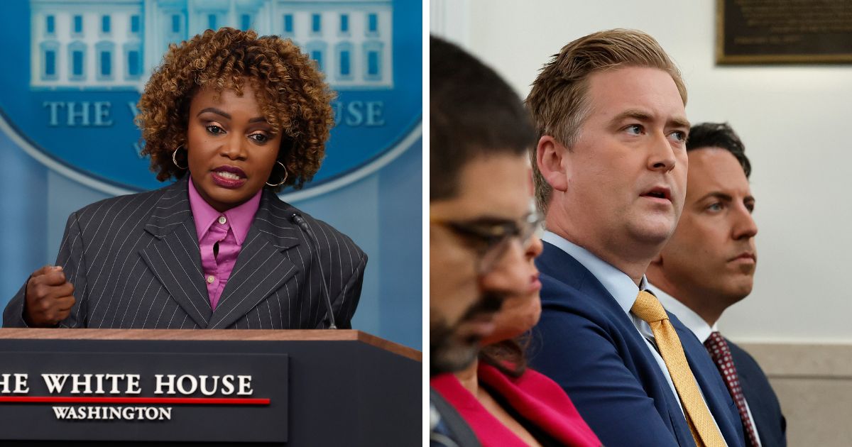 Karine Jean-Pierre Calls Peter Doocy’s Question ‘Misinformation,’ Ends Press Briefing Amid Heated Clash