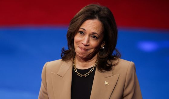 Democratic presidential nominee, U.S. Vice President Kamala Harris, takes a question from a member of the audience during a Univision town hall at Cox Pavilion at UNLV on October 10, 2024 in Las Vegas, Nevada.