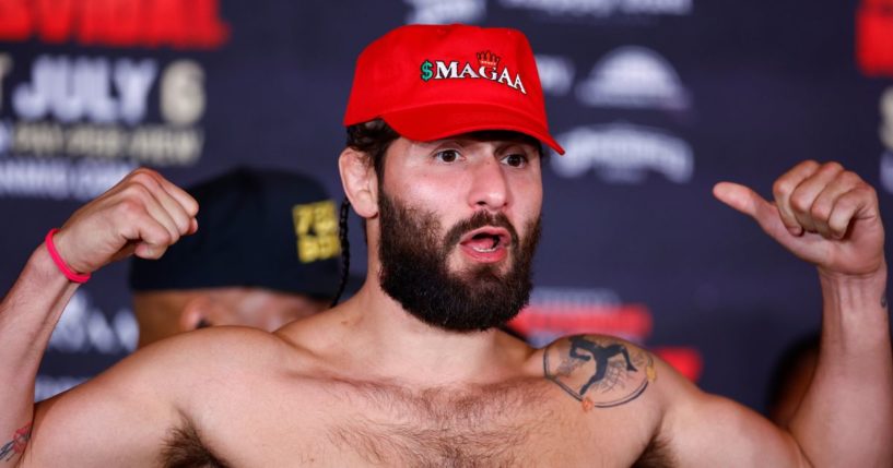 Jorge Masvidal during weigh-in ahead of Last Man Standing Nate Diaz v Jorge Masvidal at the JW Marriott Anaheim on July 5, 2024 in Anaheim, California.