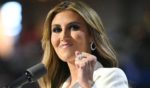 Donald's Trump attorney Alina Habba speaks during the last day of the 2024 Republican National Convention in Milwaukee, Wisconsin, on July 18.