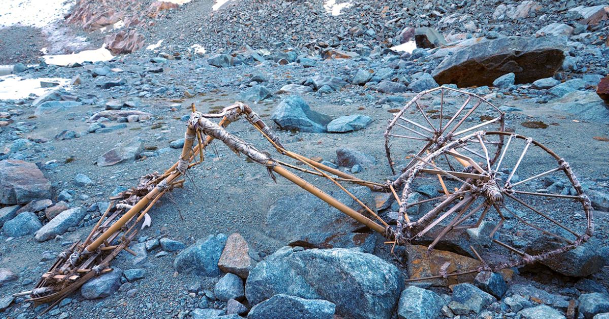 Experts Baffled After Mysterious Construct Appears Out of Melting Glacier