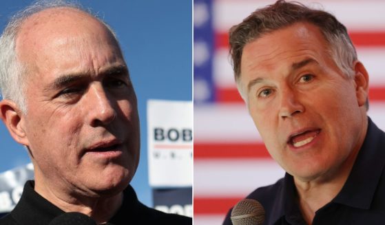 Democratic Sen. Bob Casey, left, of Pennsylvania has resisted conceding to his Republican opponent, Dave McCormick, despite the race being called for McCormick Thursday.