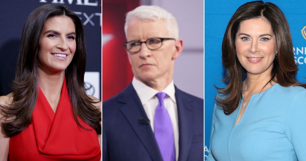 CNN personalities, from left, Kaitlan Collins, Anderson Cooper and Erin Burnett are among the ailing network's top-paid employees.