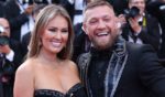 Dee Devlin, left, and Conor McGregor, right, attend the screening of "Elvis" during the 75th annual Cannes film festival in Cannes, France, on May 25, 2022.