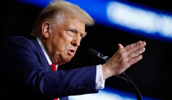 Former President Donald Trump holds a campaign rally in Pittsburgh, Pennsylvania, on Nov. 4.