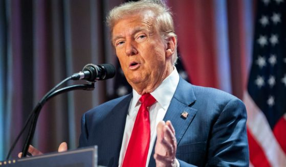 President-elect Donald Trump speaks during a meeting with House Republicans in Washington, D.C., on Wednesday.