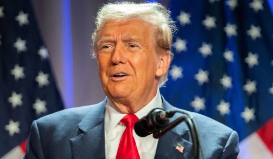 President-elect Donald Trump speaks during a meeting with House Republicans in Washington, D.C., on Wednesday.