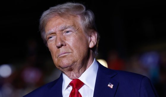 Former President -- and now President-elect Donald Trump speaks at a campaign rally Oct. 28 in Atlanta, Georgia.