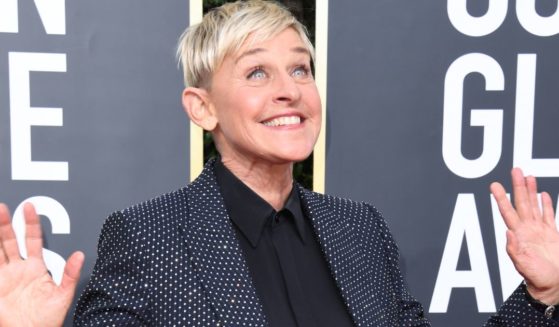 Ellen DeGeneres attends the 77th Annual Golden Globe Awards in Beverly Hills, California, on Jan. 5, 2020.