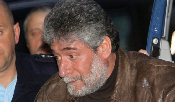 Georges Ibrahim Abdallah arrives at the Pau appeal court in France on Feb. 18, 2010.