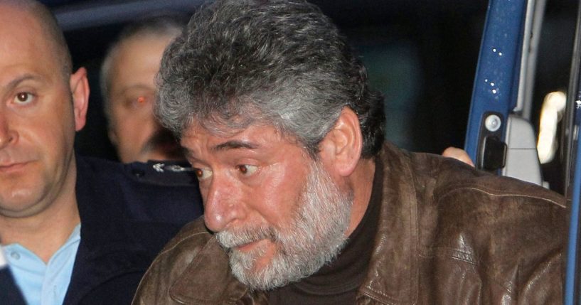 Georges Ibrahim Abdallah arrives at the Pau appeal court in France on Feb. 18, 2010.