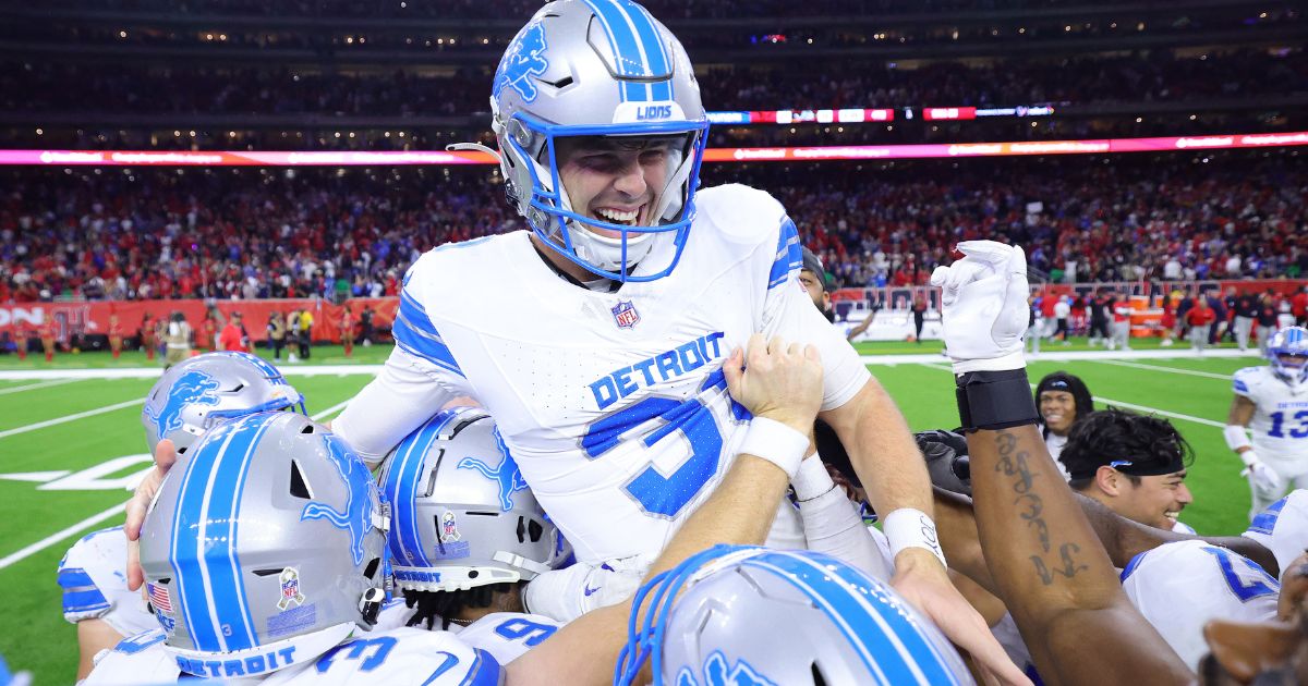 Lions Kicker Uses NBC Interview to ‘Spread the Love of Jesus’ After Incredible Last-Second Win