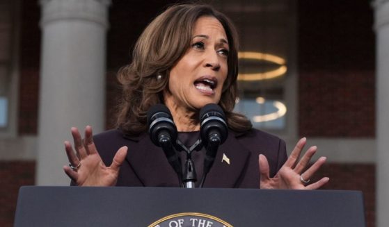 Vice President Kamala Harris delivers her concession speech at Howard University in Washington, D.C., on Wednesday.