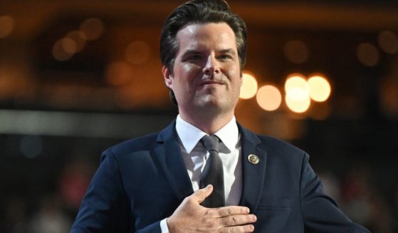 Rep. Matt Gaetz speaks during the third day of the 2024 Republican National Convention in Milwaukee, Wisconsin, on July 17.