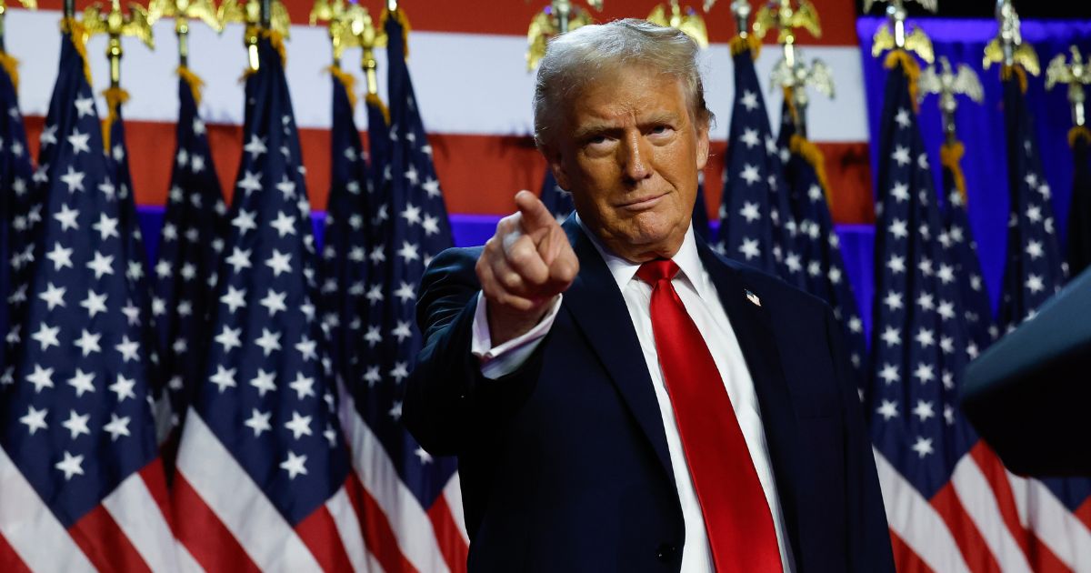 President-elect Donald Trump at a convention in West Palm Beach, Florida, on Nov. 6, 2024.