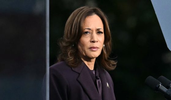 Vice President Kamala Harris speaking at Howard University in Washington, D.C., on