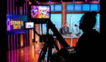 Stephen A. Smith on set for a recording of his podcast in Jersey City, New Jersey, on Jan. 9.