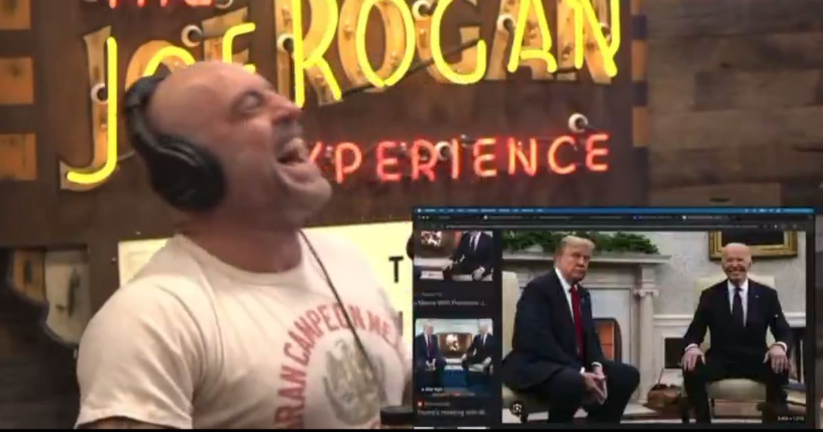 Joe Rogan Notices Detail Hinting Kamala Was Betrayed: ‘Biden Voted for Trump, I Guarantee It’