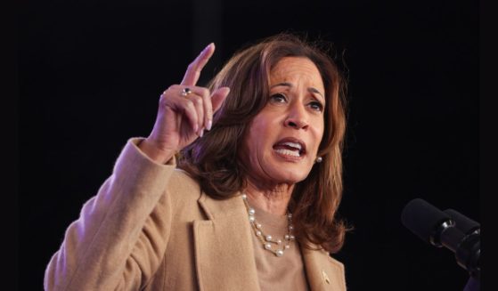 Democratic presidential nominee, U.S. Vice President Kamala Harris, speaks during a campaign rally at the PNC Music Pavilion on November 02, 2024 in Charlotte, North Carolina. With only days to go until Election Day, Vice President Kamala Harris is campaigning in Georgia and North Carolina.