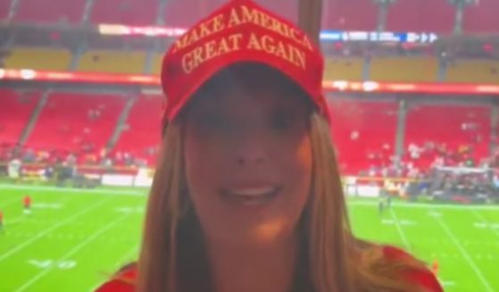 On Monday, Randi Mahomes, mother of Kansas City Chiefs quarterback Patrick Mahomes, wore a MAGA hat to the game and expressed her support for former President Donald Trump.