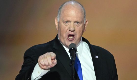 Former Acting Director of Immigration and Customs Enforcement Thomas Homan speaks during the third day of the 2024 Republican National Convention in Milwaukee, Wisconsin, on July 17.